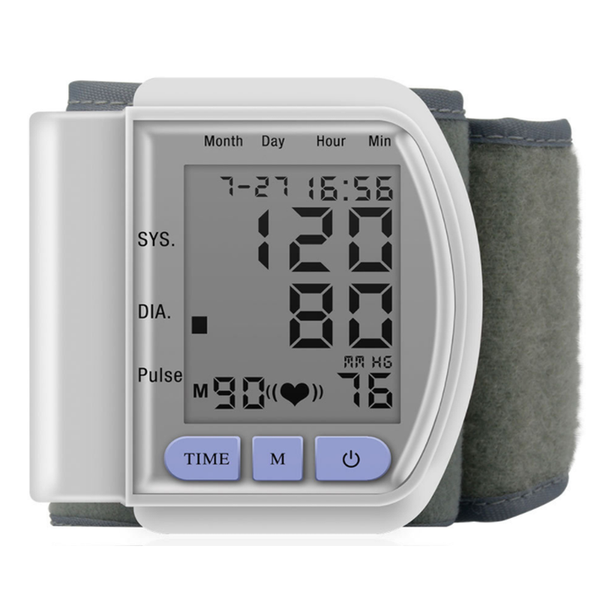 Digital Wrist Blood Pressure Monitor Blood Pressure Monitoring