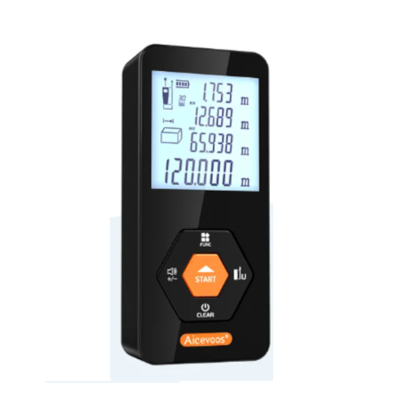 Digital Rangefinder 120M Distance Meter Laser Tape Measure Laser Measuring Tools