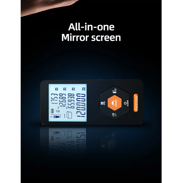 Digital Rangefinder 120M Distance Meter Laser Tape Measure Laser Measuring Tools