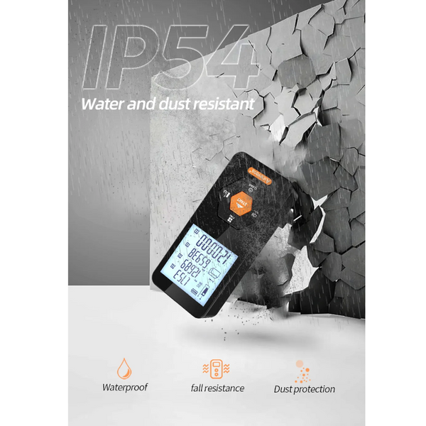 Digital Rangefinder 120M Distance Meter Laser Tape Measure Laser Measuring Tools