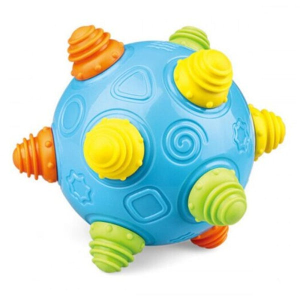Digo Little One Educational Music Vibration Dancing Ball Toy Deep Sky Blue Educational Toys