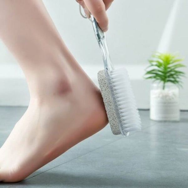 Pp Four In One Domestic Foot Rubbing Brush Multi