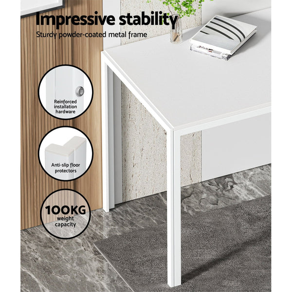 Artiss Dining Chairs And Table Set 6 Of 7 Top White Dining Sets