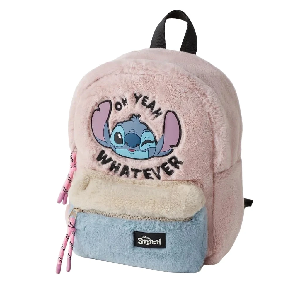 Backpacks & Bags Disney Cartoon Stitch New Kids Backpack Mini Schoolbag Girls And Boys Cute Shoulder Bag