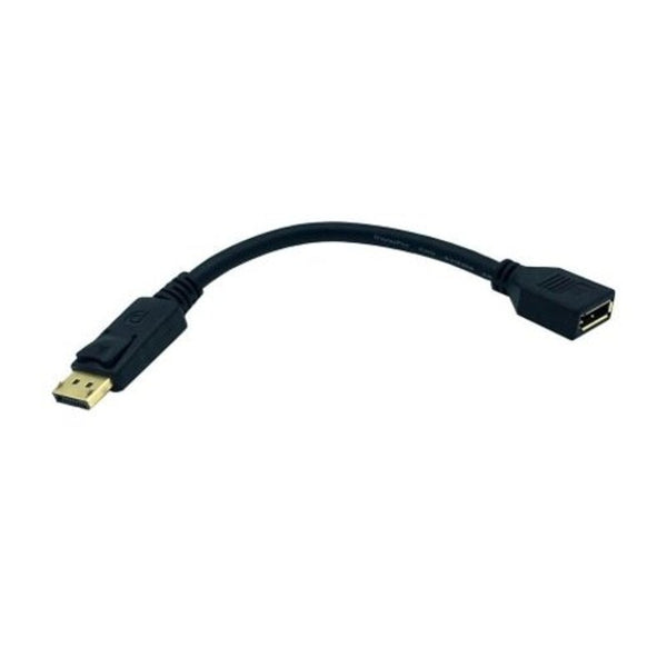 Monitor/AV Cables & Adapters Displayport Extension Cable For Pc Projectors Hd Tv Laptops Port Male To Female 30Cm Black