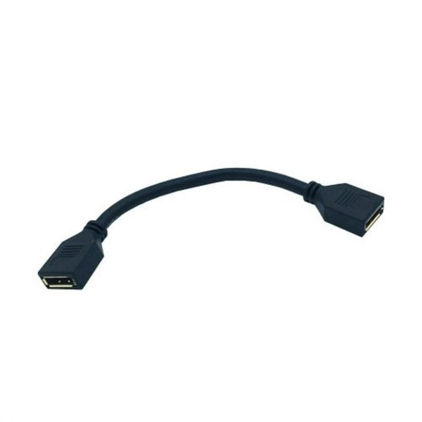 Displayport Female To Connector Extender Port Dp Cable Extension Adapter 30Cm Black Monitor/Av Cables & Adapters