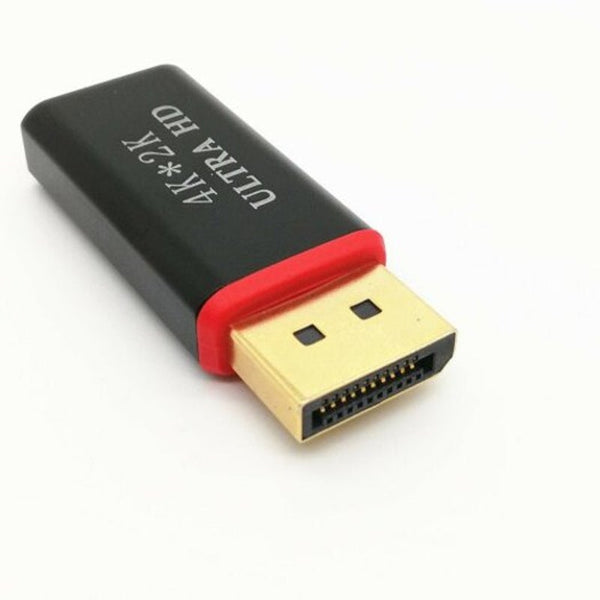 Displayport To Hdmi Adapter Dp Converter Supports 4K Black Monitor/Av Cables & Adapters