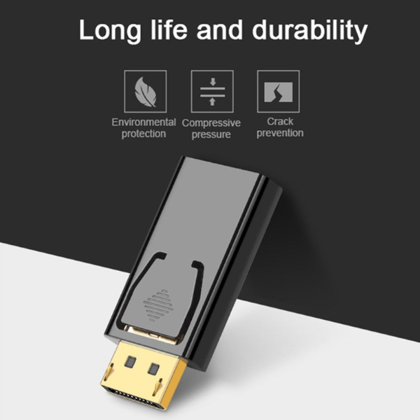 Display Port Male Dp To Hdmi Female Adapter Converter Monitor/Av Cables & Adapters