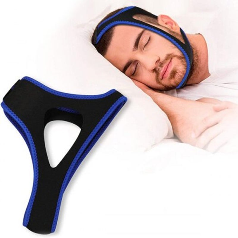 Diving Material Multi Color Edging Triangle Anti Snore Belt Black Chin Straps