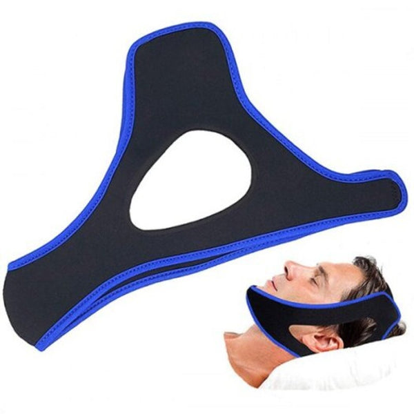 Diving Material Multi Color Edging Triangle Anti Snore Belt Black Chin Straps