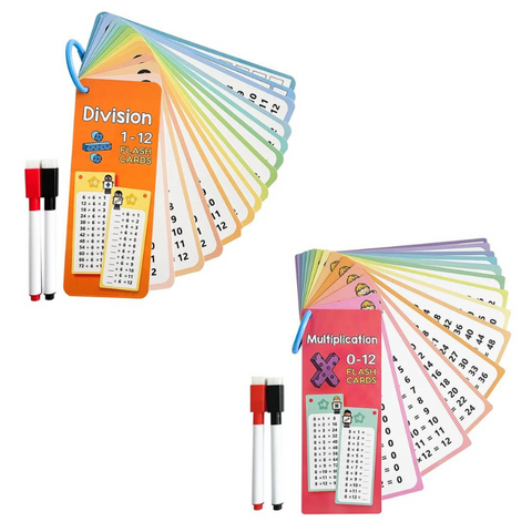0 12 Times Table Cards Multiplication Charts Self Check Math Learning Tool Montessori Mathematical Training Teaching Aids Educational Toys