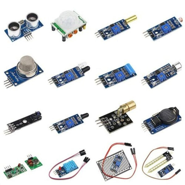 Diy 16 In Sensor Module Kit For Arduino R3 Mega2560 Nano Raspberry Pi Multi Set Other Electrical Equipment