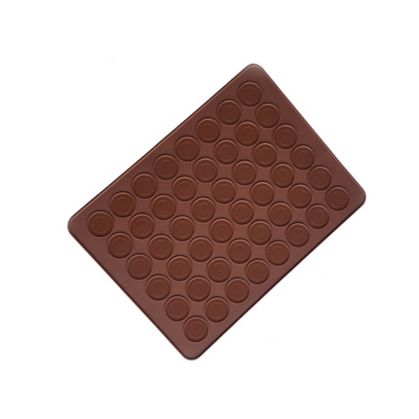 Diy Baking Chocolate Silica Gel Mould With 48 Holes Round Sugarcraft & Chocolate Moulds