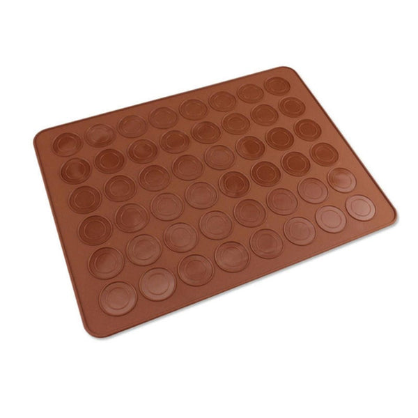 Diy Baking Chocolate Silica Gel Mould With 48 Holes Round Sugarcraft & Chocolate Moulds