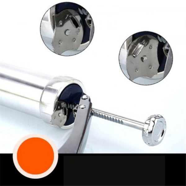 Diy Manual Cake Biscuit Machine Tool Cookie Mould 20 Pieces Piping Different Molds Nozzle Silver Other Baking Accessories