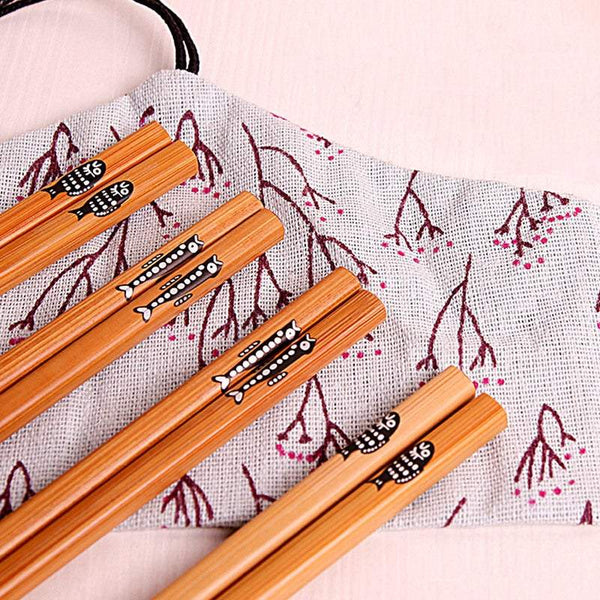 Food Preparation Diy Sushi Making Tool Set With Package Bag Practical Roll Curtain Chopsticks