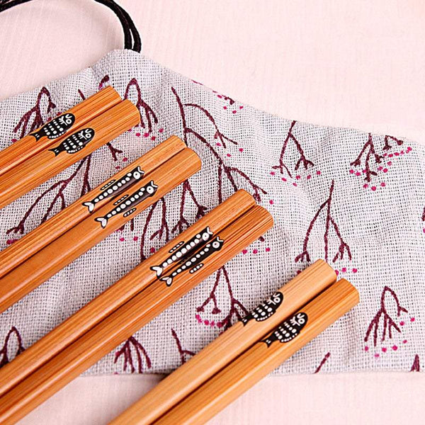 Food Preparation Diy Sushi Making Tool Set With Package Bag Practical Roll Curtain Chopsticks Sushi Kits