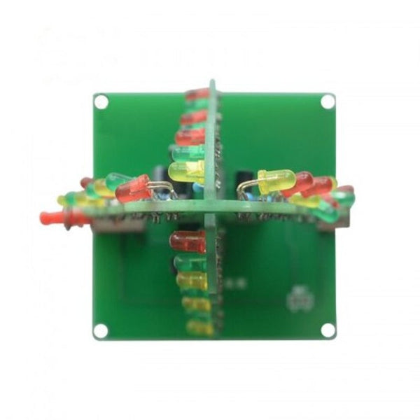 Diy Three Dimensional Color Christmas Tree Led Running Water Lights Kit Jungle Green Limit & Snap Action Switches