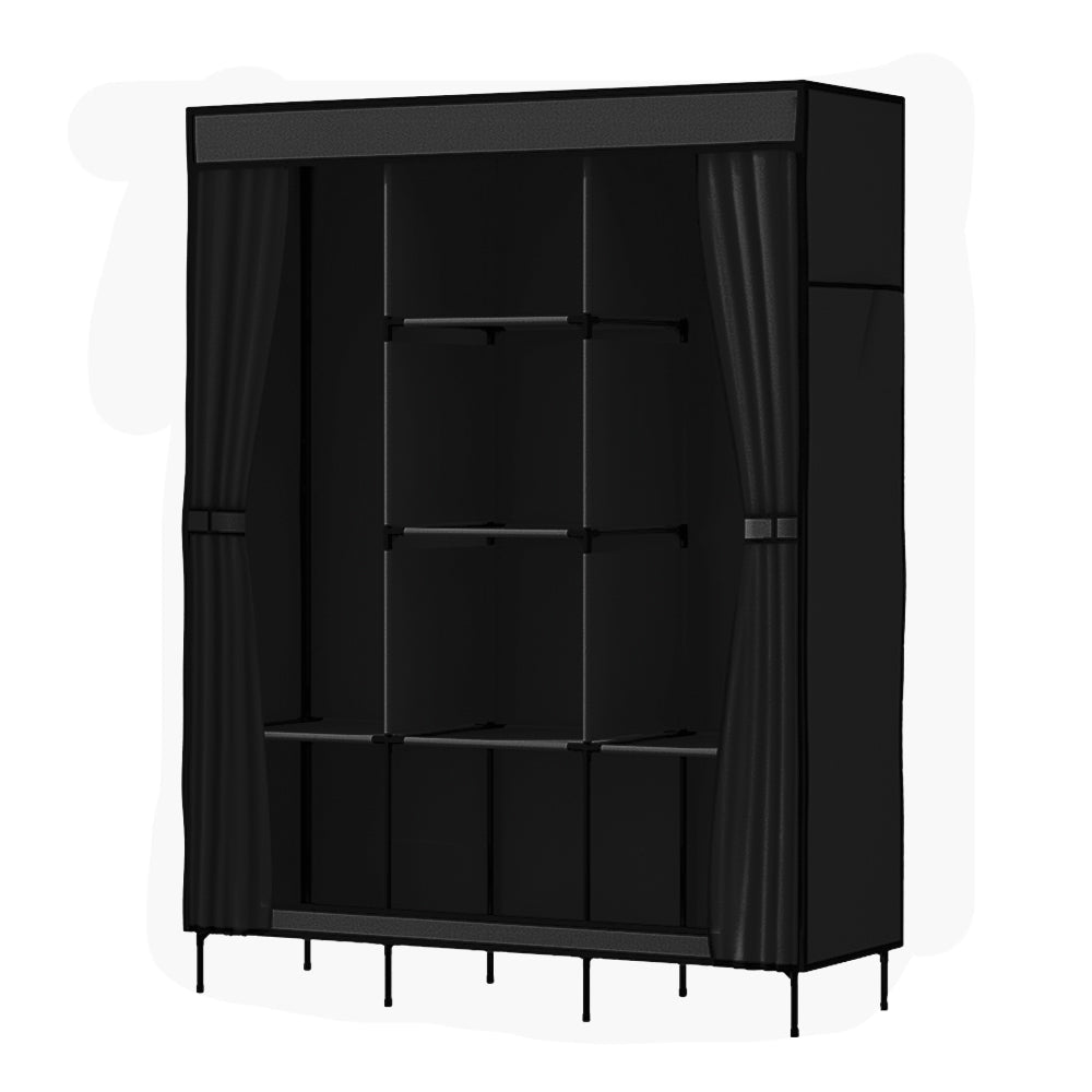 Artiss Large Portable Clothes Closet Wardrobe With Shelf Wardrobes