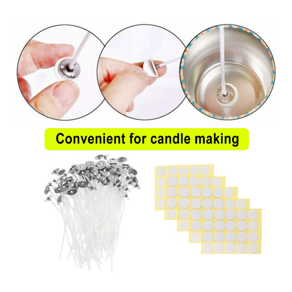 Diy Candle Making Craft Tool Set Pouring Pot Wicks Wax Kit Candle & Soap Making Kits