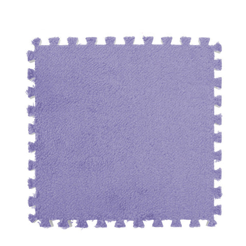 Splicing Mat Purple 30X30cm 12Pcs Foam Floor For Living Room Use Door Mats & Floor Mats