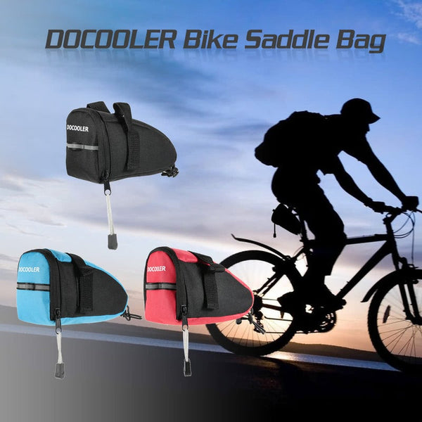 Bike Bicycle Cycle Saddle Bag Ultra Light Seat Pouch Rear Tail Pack Red Bags & Panniers
