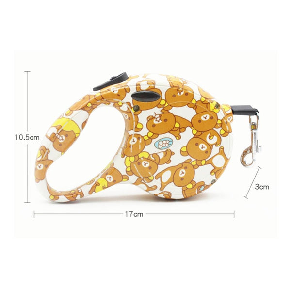 Dog Leash Automatic Retractable Large Small Pet Supplies Random Colours Leads & Head Collars