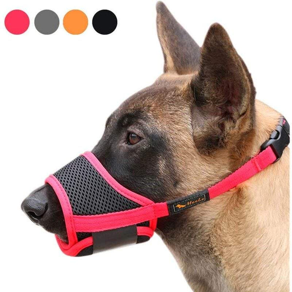 Adjustable Breathable Muzzle Mouth Cover For Pet Dogs