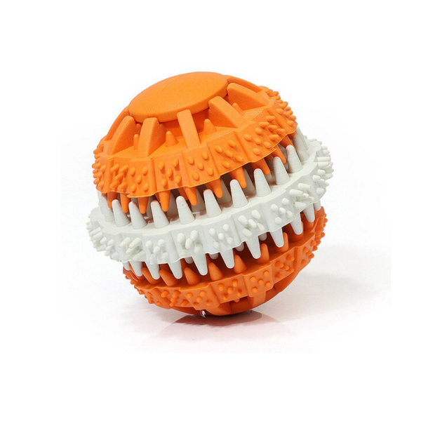 Milk Fragrance Dog Molar Ball Doggy Brush Tooth Cleaning Orange Dog Toys
