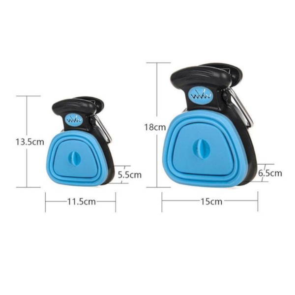 Dog Travel Foldable Poop Bag Dispenser Pet Accessories Pooper Scooper & Bags