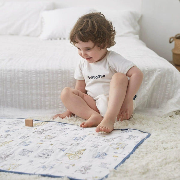 Domiamia Nappy Changing Mat Mangosteen Soft Waterproof Portable Little One Care Essential Change Mats & Covers