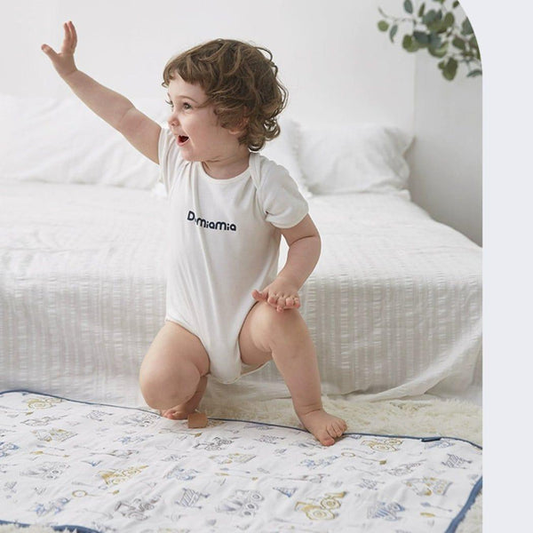 Domiamia Nappy Changing Mat Mangosteen Soft Waterproof Portable Little One Care Essential Change Mats & Covers