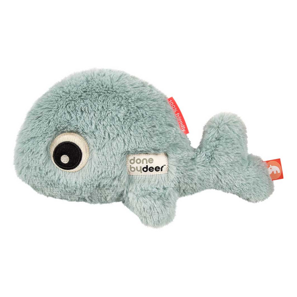 Done By Deer Cuddle Cute Wally Blue Plush Toys