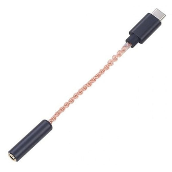 Hifi Dac Earphone Amplifier Pro Type C To 3.5Mm Audio Lossless Adapter Cable Black Cables & Adapters