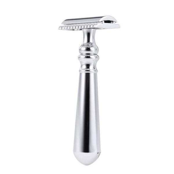 Razors Blades Double Edge Safety Men's Traditional Shaving Long Handled For Dry Wet Male Tool Sliver Men's Razor Blades