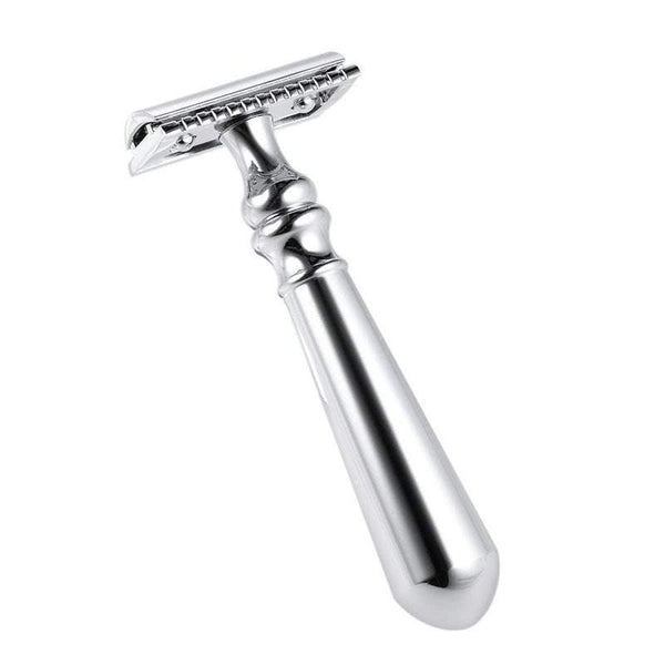 Razors Blades Double Edge Safety Men's Traditional Shaving Long Handled For Dry Wet Male Tool Sliver Men's Razor Blades