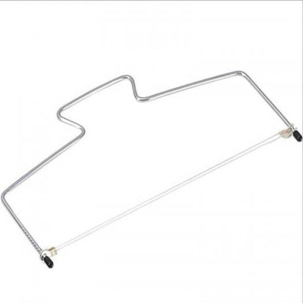 Double Line Cake Slice Layerer Silver Cake Levellers