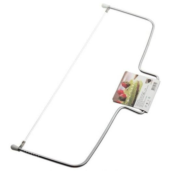 Double Line Cake Slice Layerer Silver Cake Levellers