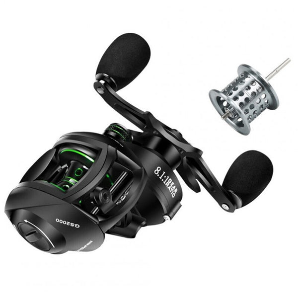 Double Line Cup Fishing Reel Left Hand Wheel Long Distance Throwing Dripping Reels