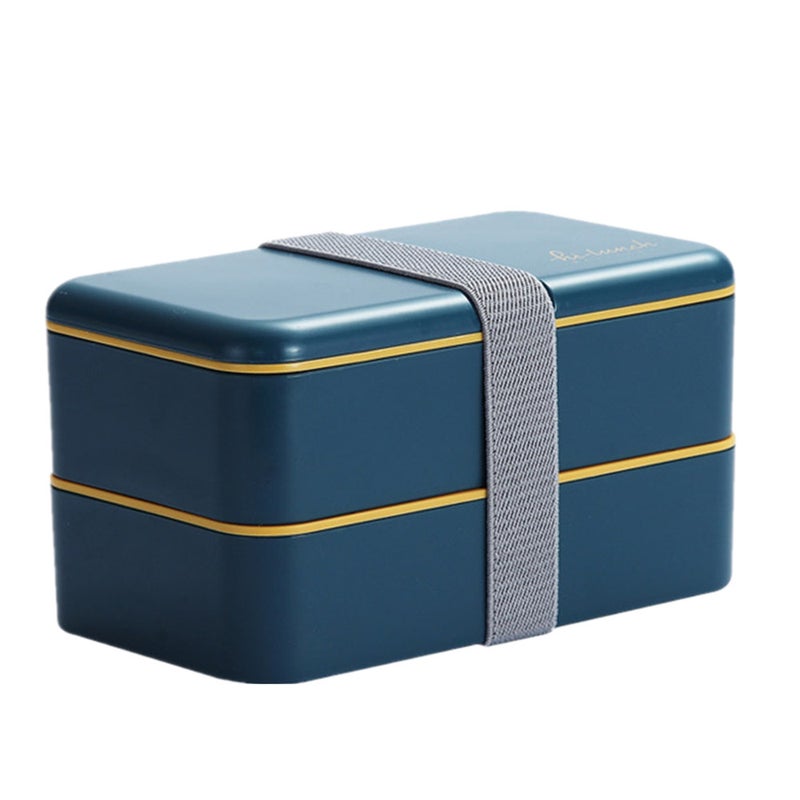 Double Layer Separated Bento Box Portable Microwave Food Lunchbox Lunchboxes