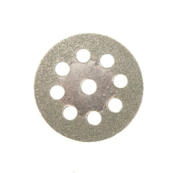 Double Sided Diamond Cutting Discs 10 Pcs Silver 25Mm Diamond Blades