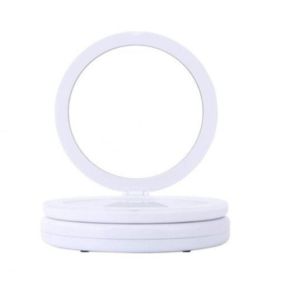 High Quality Foldable Led Makeup Double Folding Vanity 5X Magnifying Mirror Makeup Mirrors