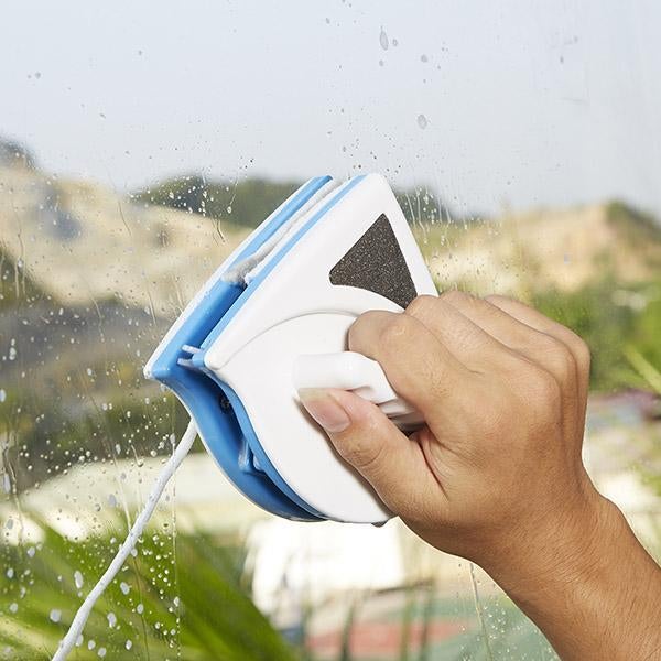 Magnetic Double Sided Cleaner Glass Wiper Squeegees & Window Cleaning