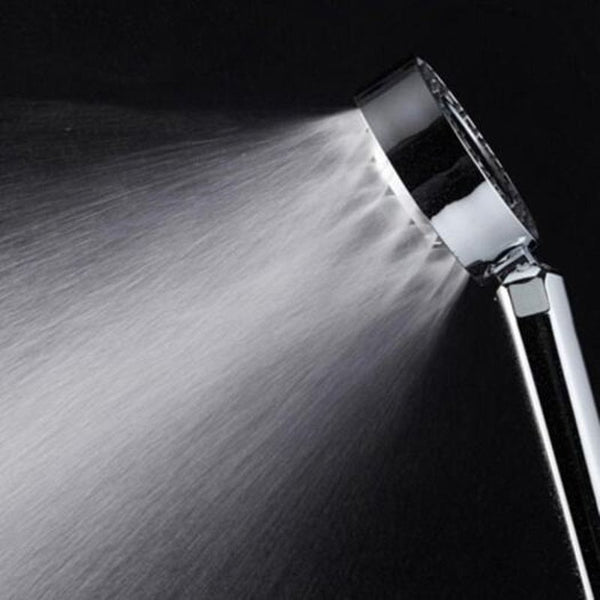 Double Sided Water Pressurized Shower Head Handheld High Pressure Sprinkler Silver Shower Heads & Combos