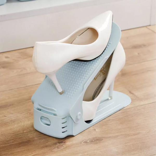 Double Layer Adjustable Shoe Rack Bracket Cabinet Shoes Storage Shoebox Shoe Organisers