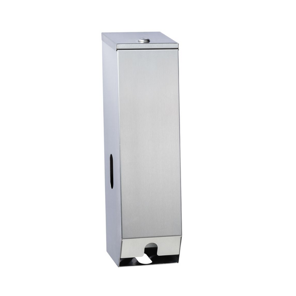 Double Toilet Roll Dispenser Silver Toilet Paper Holders & Storage