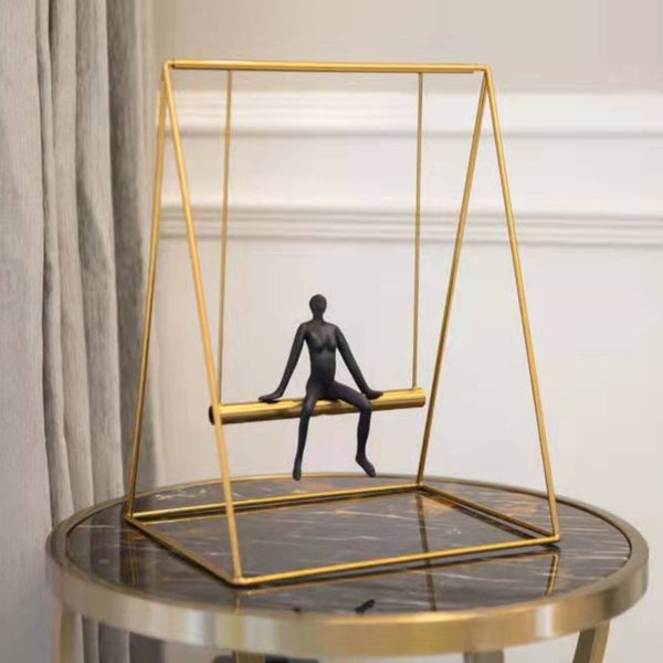 37Cm Swing Furnishing Articles Tabletop Decor Sculptures Figurines Sculptures & Figurines