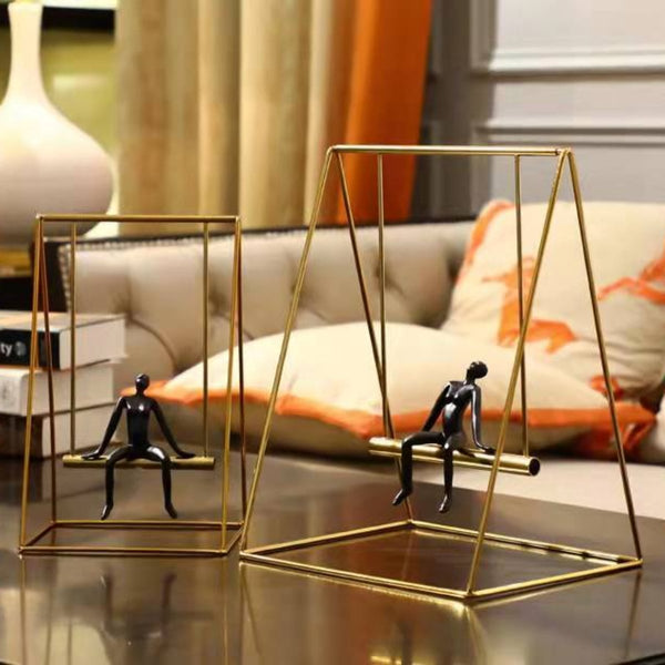 37Cm Swing Furnishing Articles Tabletop Decor Sculptures Figurines Sculptures & Figurines