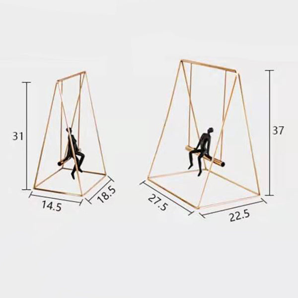 37Cm Swing Furnishing Articles Tabletop Decor Sculptures Figurines Sculptures & Figurines