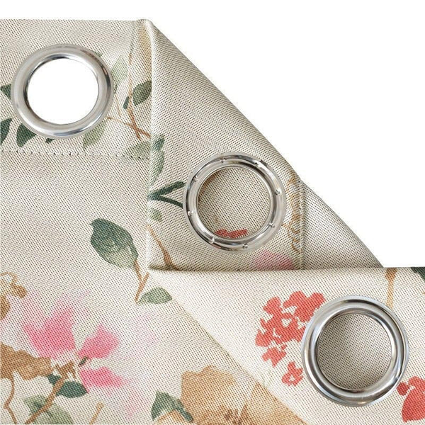 500Cm Beige Flower Design Modern Luxury Retro Style Curtain For Decor Curtains & Drapes